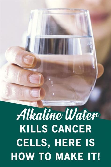alkaline water cancer treatment